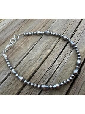 3–4MM Sterling Pearl Bracelet – 7.5”